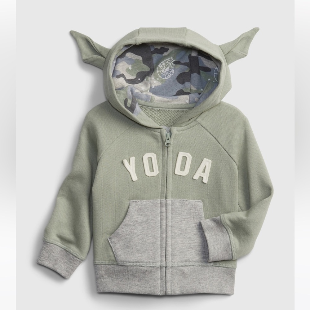 Baby GAP Yoda Sweatshirt 6-12mo, like new